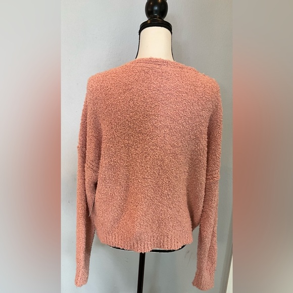 Free People Finders Keepers V- Neck Sweater Medium - Picture 5 of 5